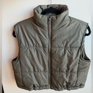 Sage Quilted Vest